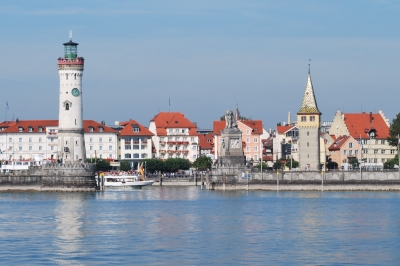 Hafeneinfahrt Lindau Halteverbotszone an der Hafeneinfahrt Lindau